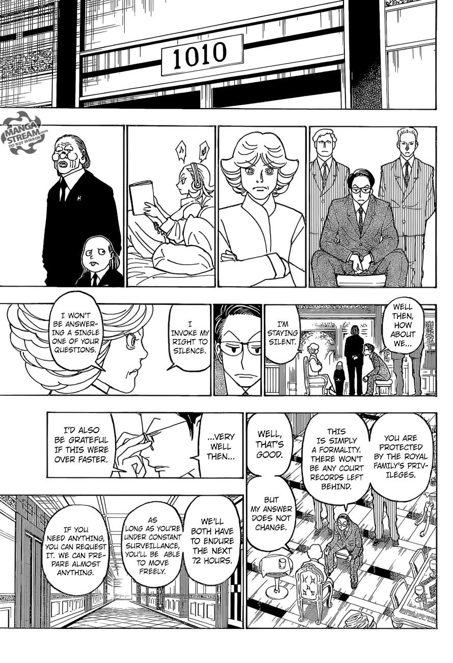 Hunter X Hunter Chapter 372 page 3 - Chapter 372: Disappearance