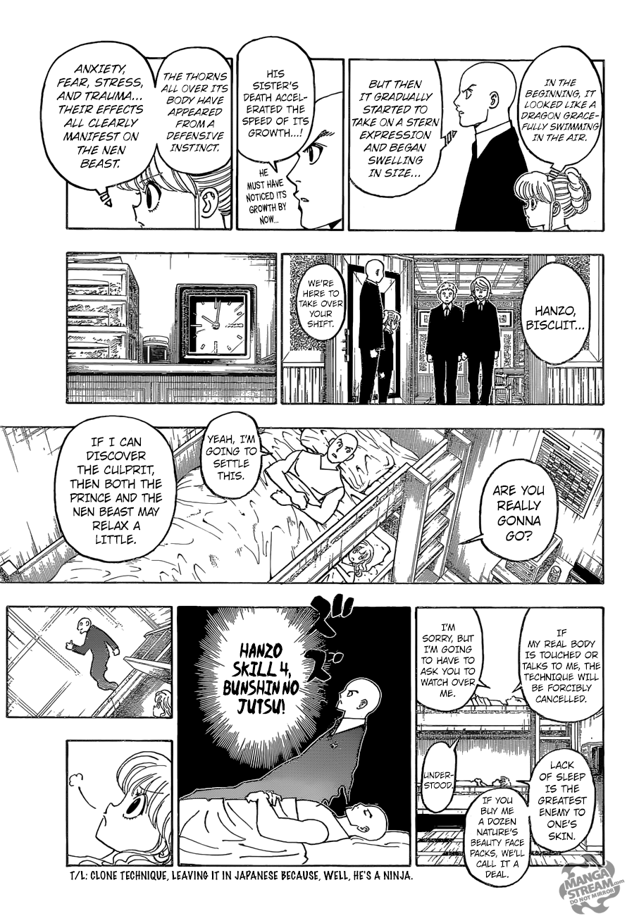 Hunter X Hunter Chapter 372 page 5 - Chapter 372: Disappearance