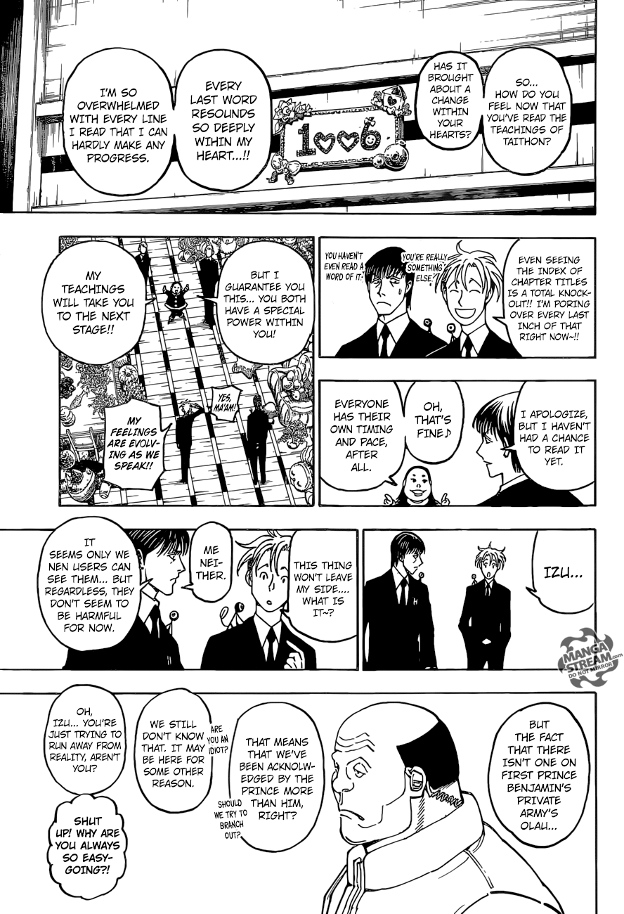 Hunter X Hunter Chapter 372 page 9 - Chapter 372: Disappearance