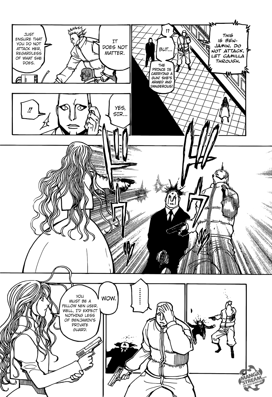 Hunter X Hunter Chapter 373 page 10 - Chapter 373: Inheritance