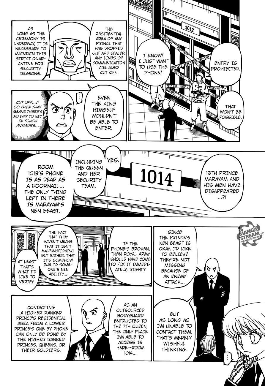 Hunter X Hunter Chapter 373 page 18 - Chapter 373: Inheritance
