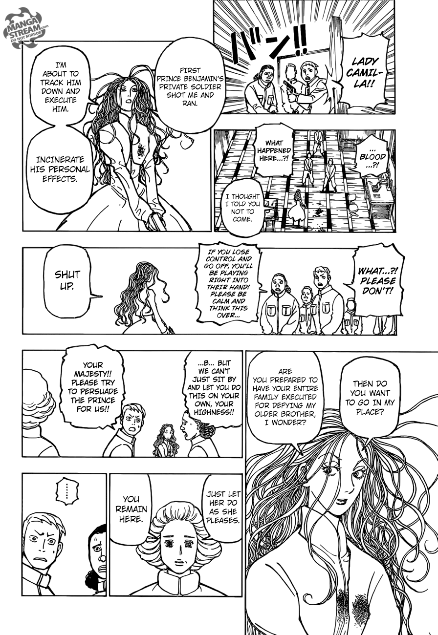 Hunter X Hunter Chapter 373 page 8 - Chapter 373: Inheritance