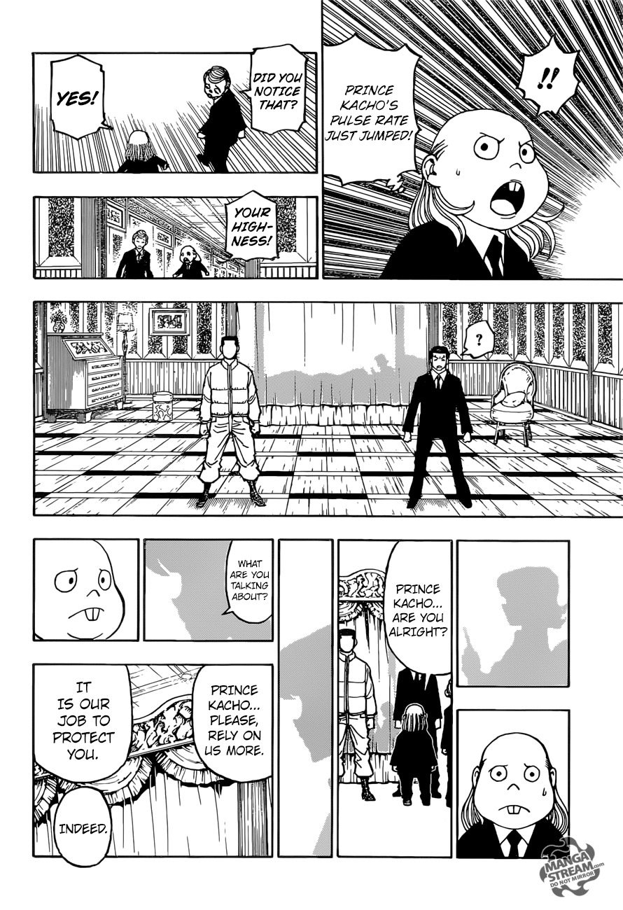 Hunter X Hunter Chapter 374 page 13 - Chapter 374: Ability