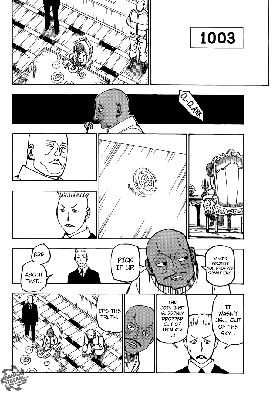 Hunter X Hunter Chapter 374 page 17 - Chapter 374: Ability