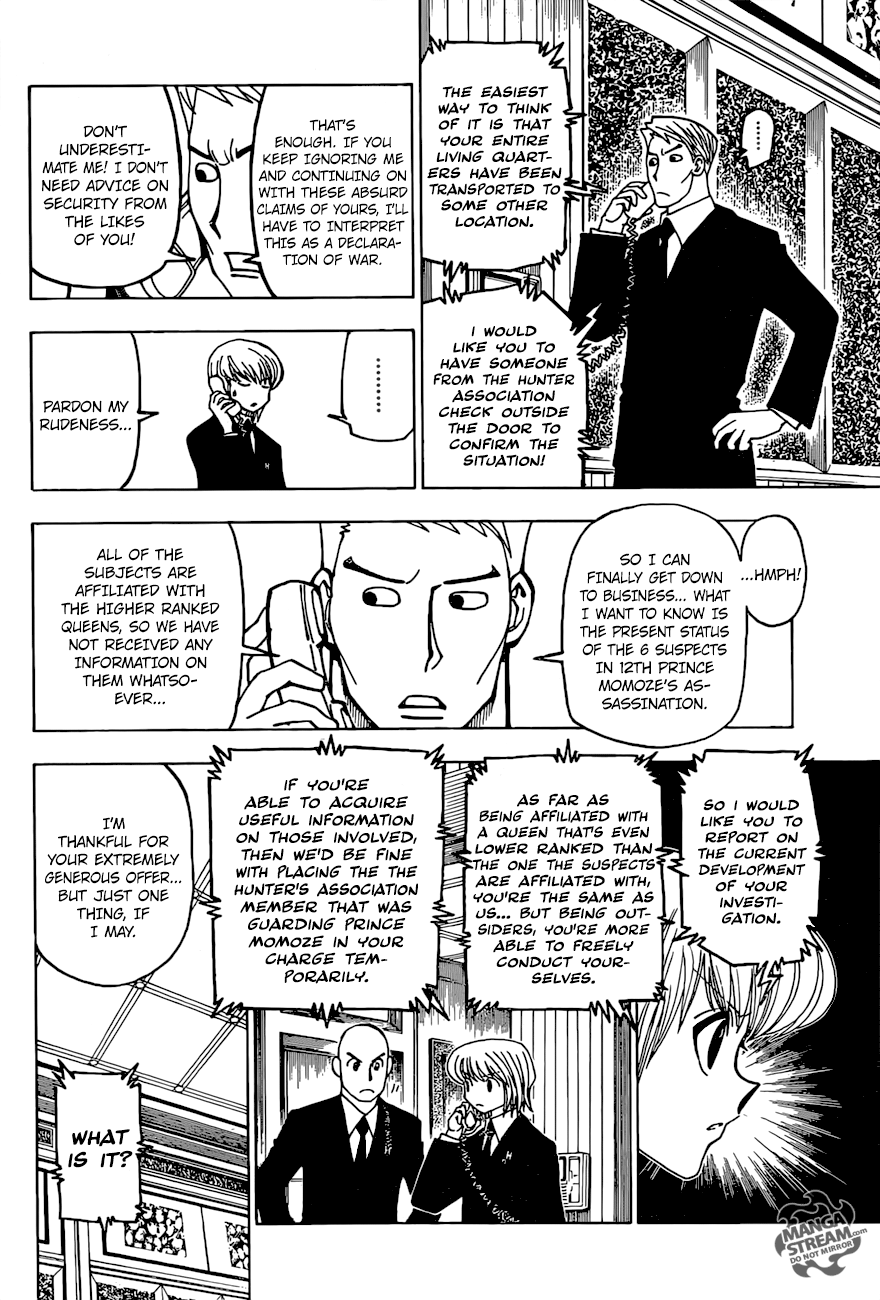 Hunter X Hunter Chapter 374 page 2 - Chapter 374: Ability