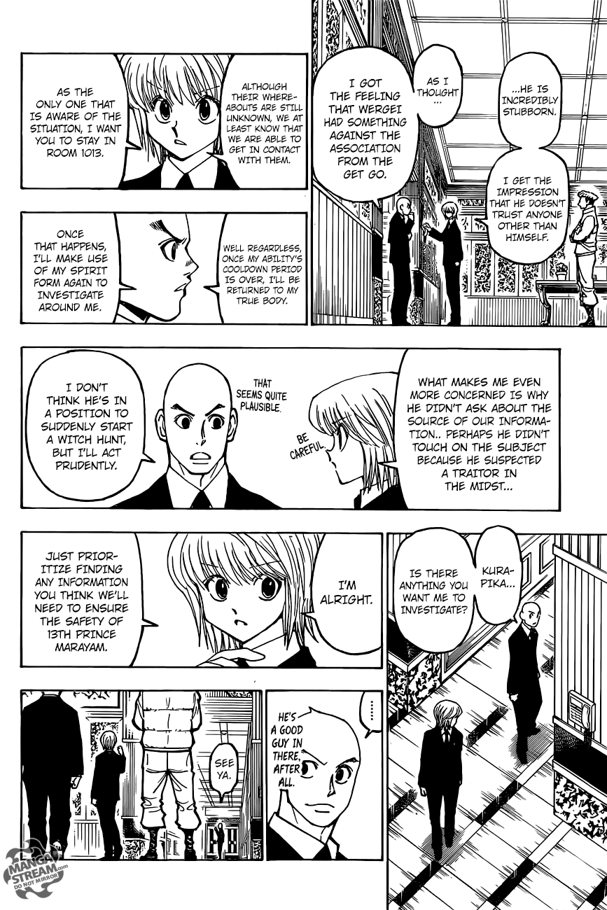 Hunter X Hunter Chapter 374 page 6 - Chapter 374: Ability