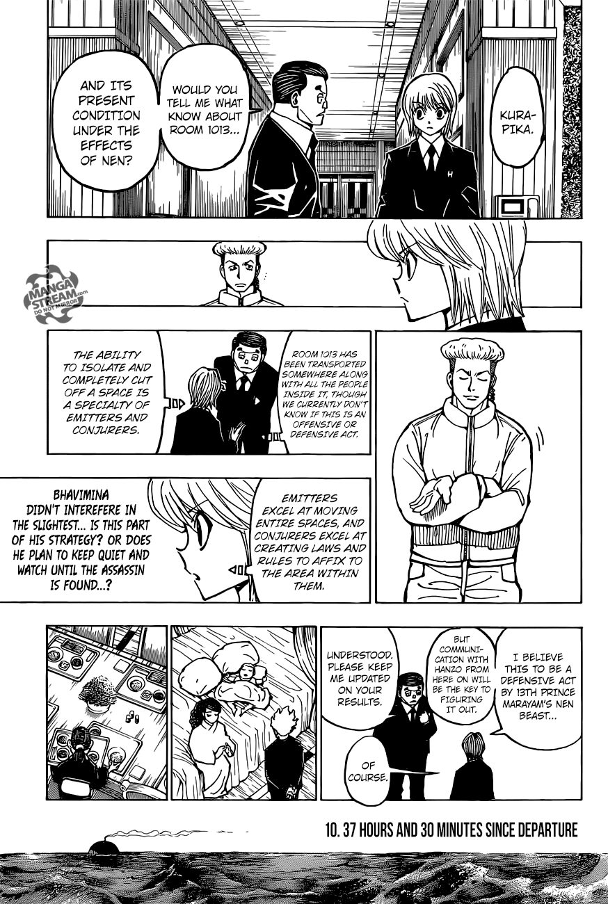 Hunter X Hunter Chapter 374 page 7 - Chapter 374: Ability