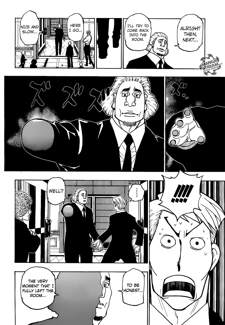 Hunter X Hunter Chapter 375 page 18 - Chapter 375: Persuasion
