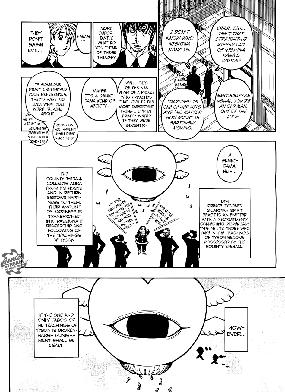 Hunter X Hunter Chapter 375 page 2 - Chapter 375: Persuasion