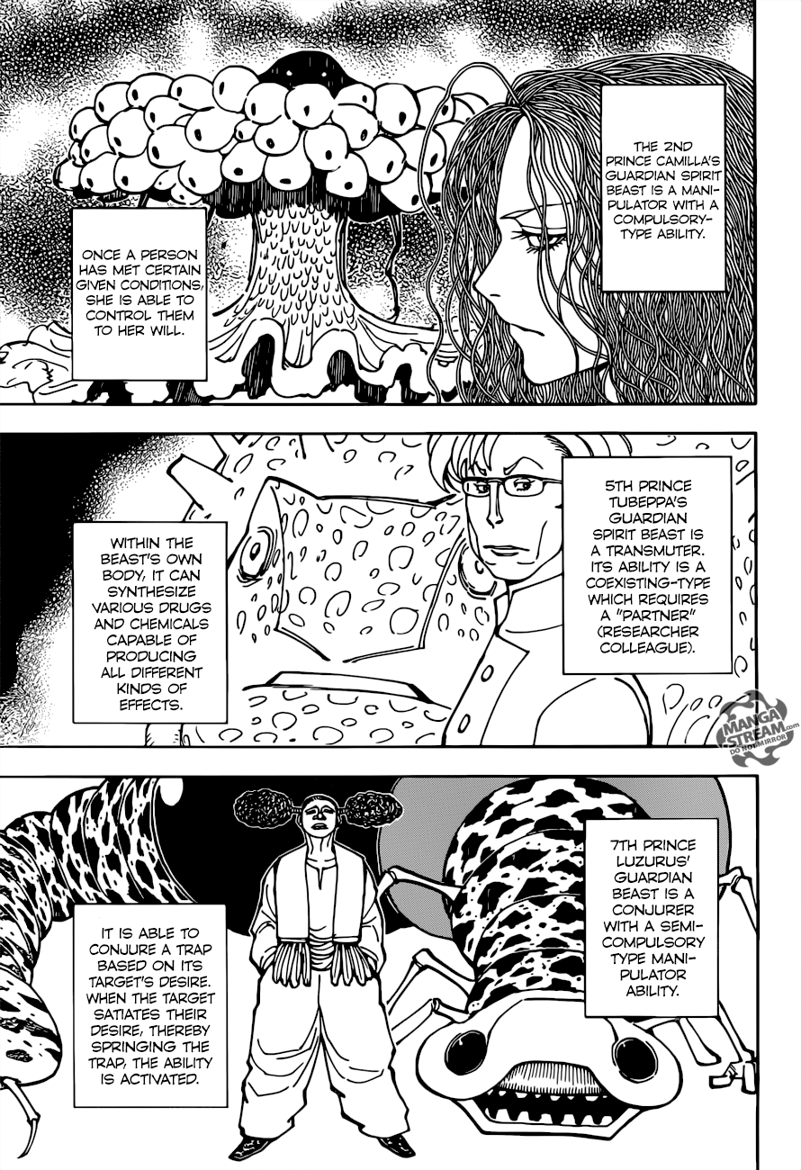 Hunter X Hunter Chapter 375 page 3 - Chapter 375: Persuasion