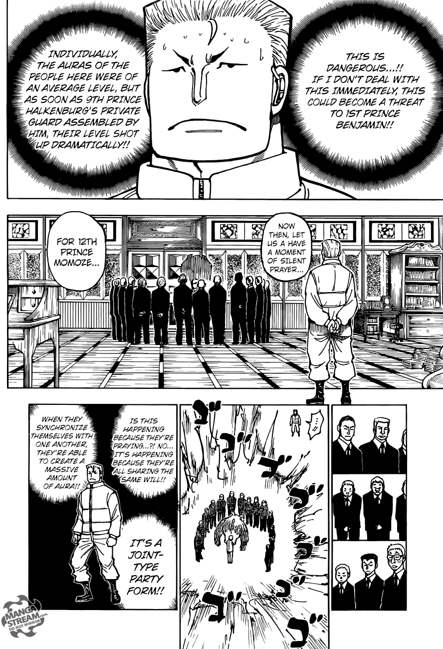 Hunter X Hunter Chapter 375 page 4 - Chapter 375: Persuasion