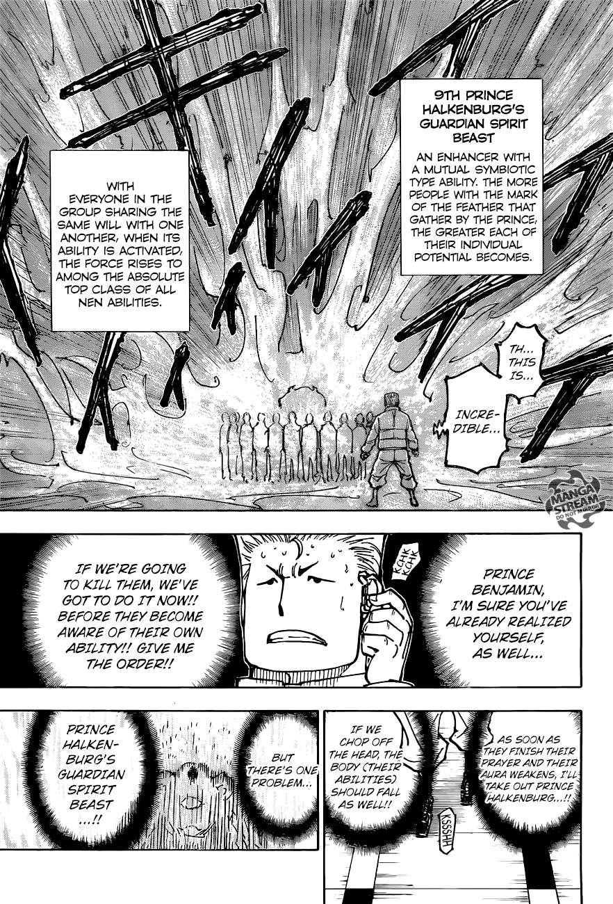 Hunter X Hunter Chapter 375 page 5 - Chapter 375: Persuasion