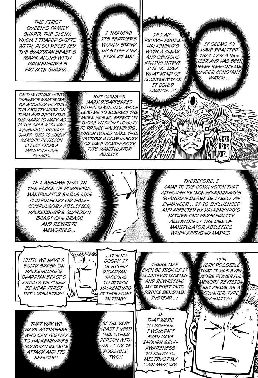 Hunter X Hunter Chapter 375 page 6 - Chapter 375: Persuasion