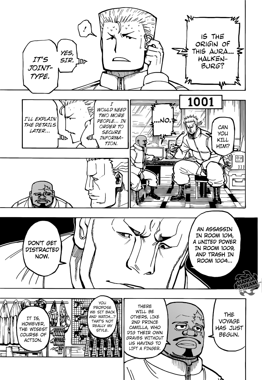 Hunter X Hunter Chapter 375 page 7 - Chapter 375: Persuasion