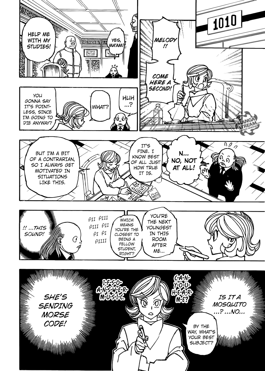 Hunter X Hunter Chapter 376 page 10 - Chapter 376: Determination