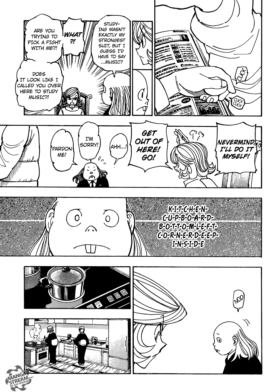 Hunter X Hunter Chapter 376 page 11 - Chapter 376: Determination