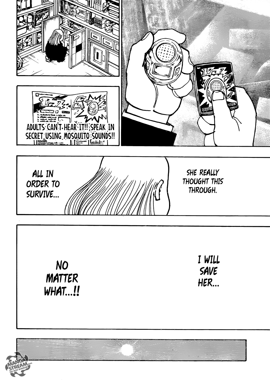 Hunter X Hunter Chapter 376 page 12 - Chapter 376: Determination