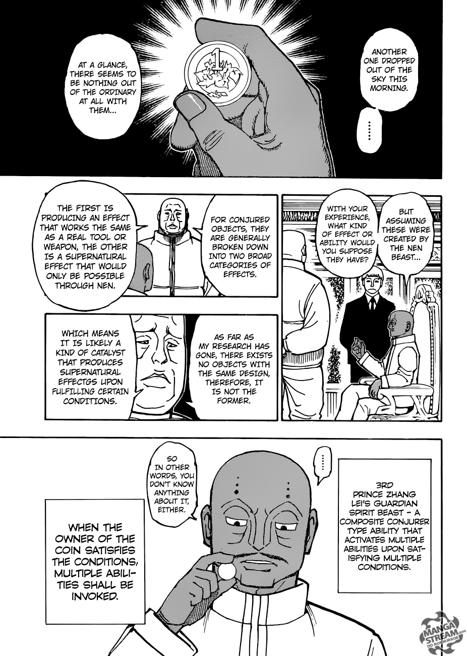 Hunter X Hunter Chapter 376 page 13 - Chapter 376: Determination