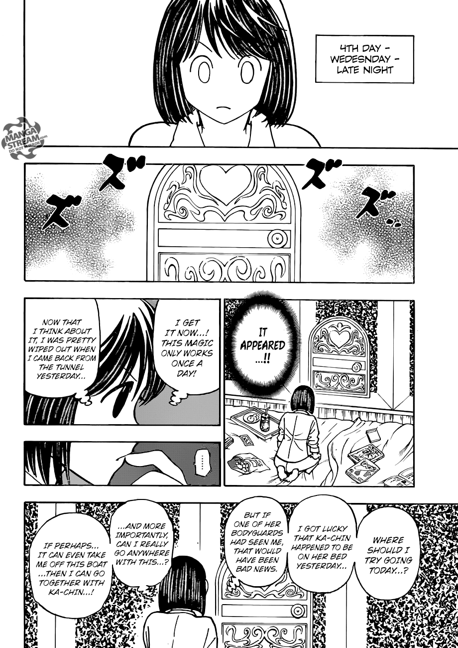 Hunter X Hunter Chapter 376 page 14 - Chapter 376: Determination