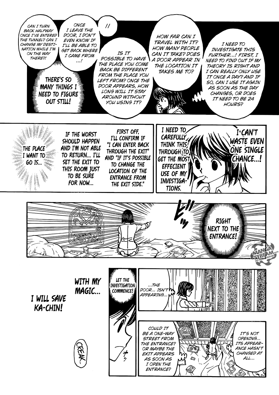 Hunter X Hunter Chapter 376 page 15 - Chapter 376: Determination