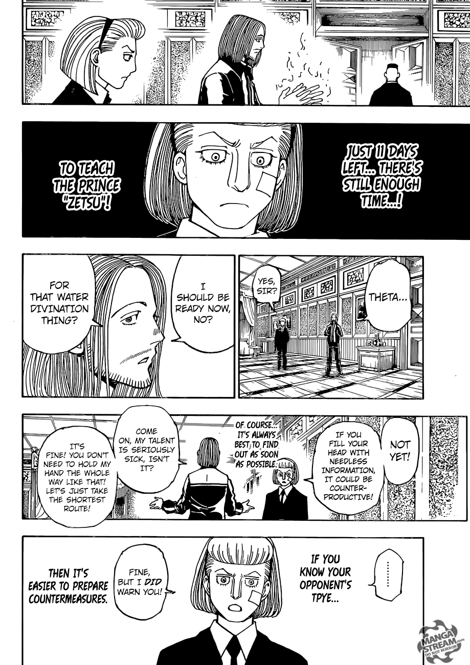 Hunter X Hunter Chapter 376 page 18 - Chapter 376: Determination