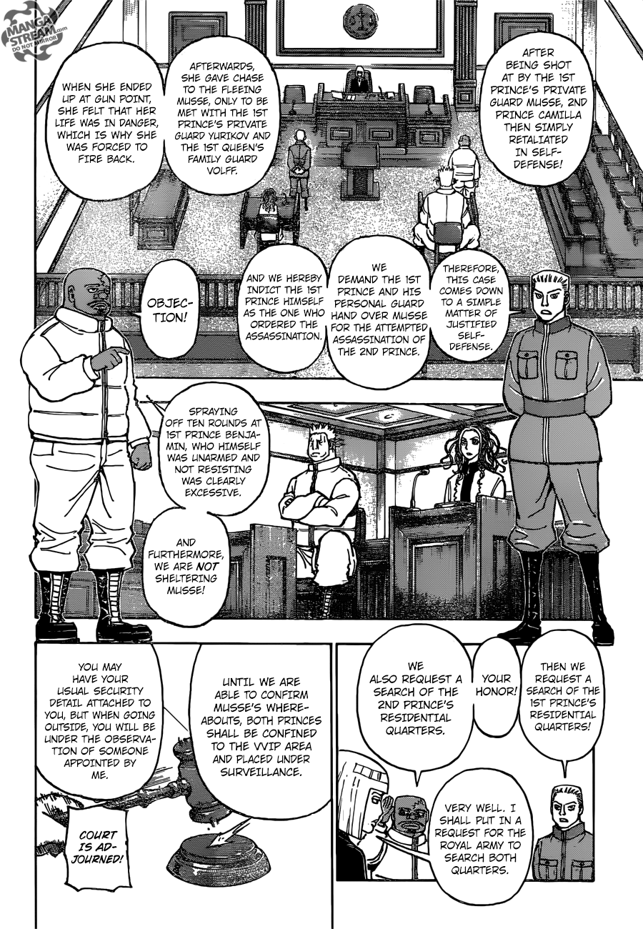 Hunter X Hunter Chapter 376 page 2 - Chapter 376: Determination