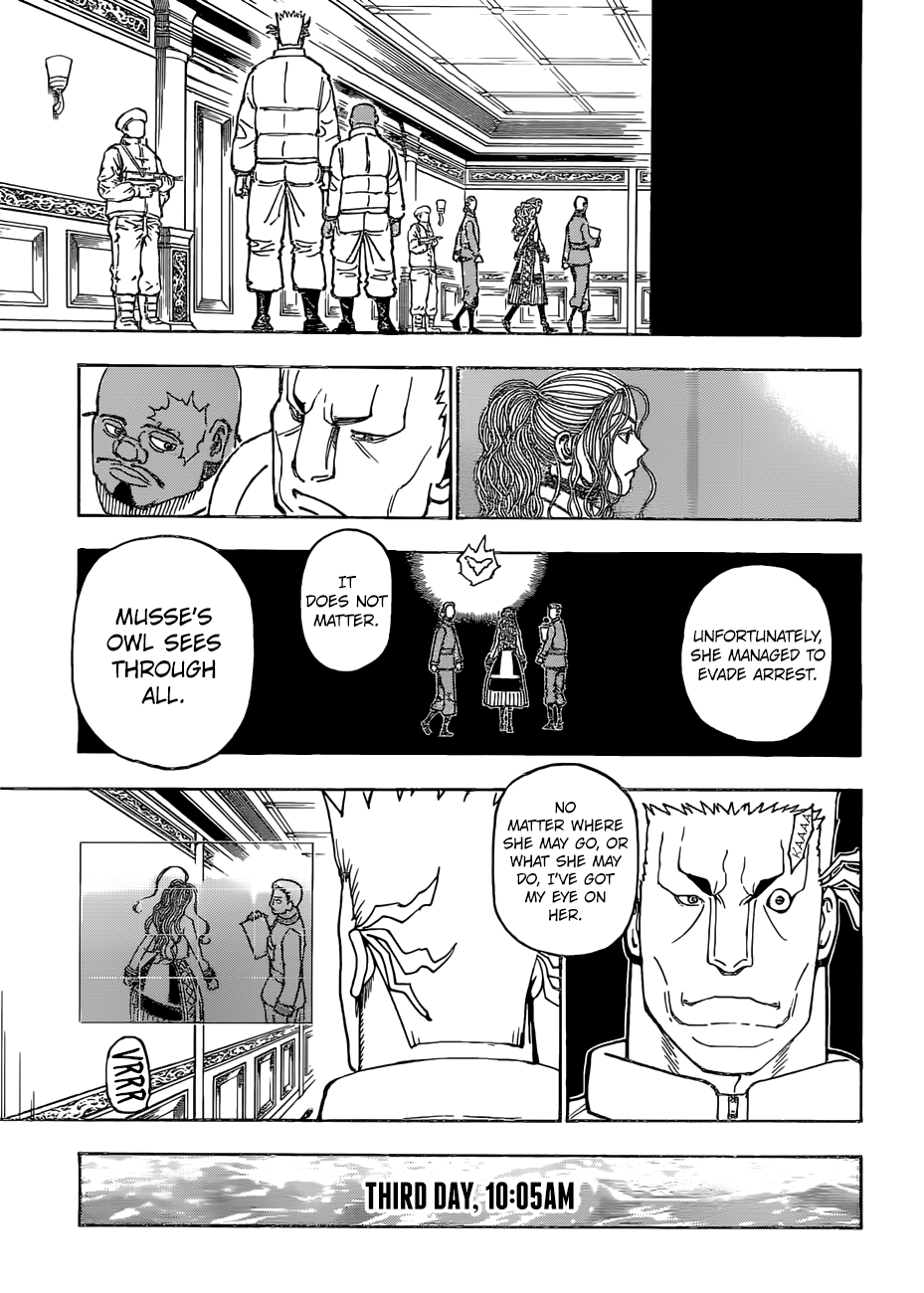 Hunter X Hunter Chapter 376 page 3 - Chapter 376: Determination