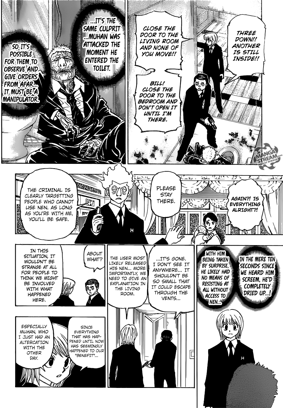 Hunter X Hunter Chapter 376 page 4 - Chapter 376: Determination