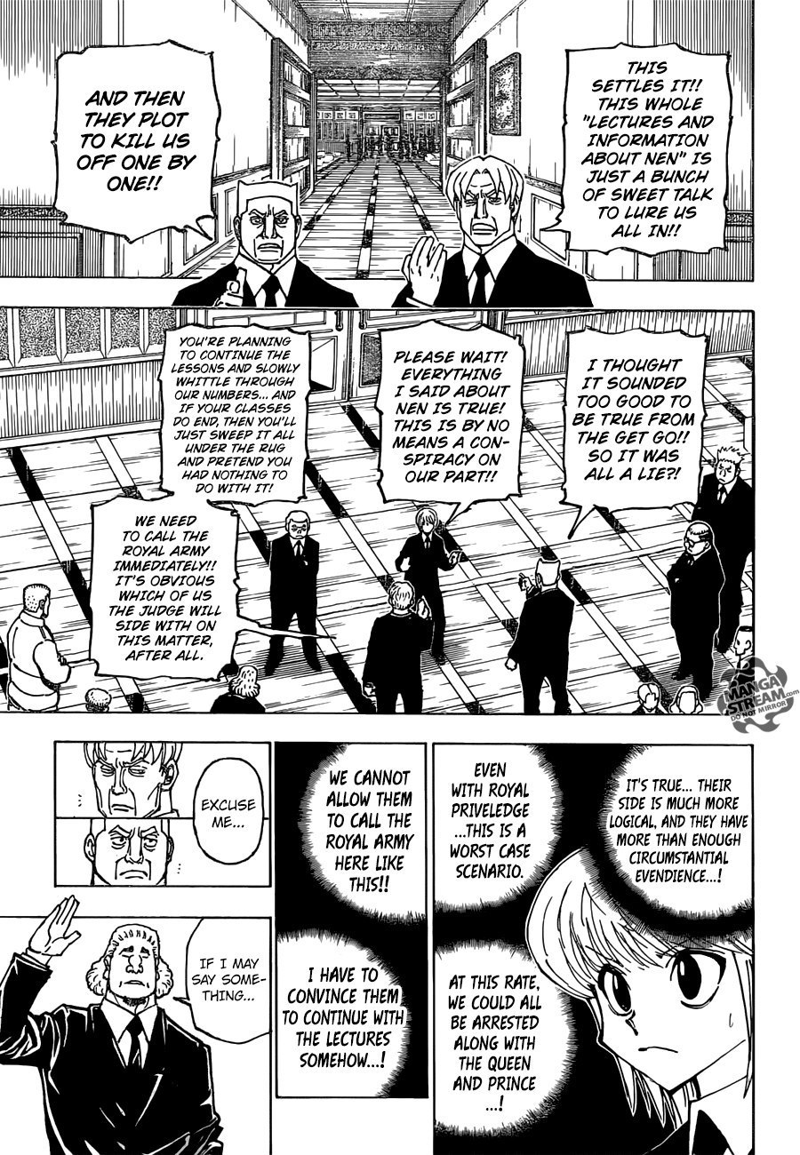 Hunter X Hunter Chapter 376 page 5 - Chapter 376: Determination