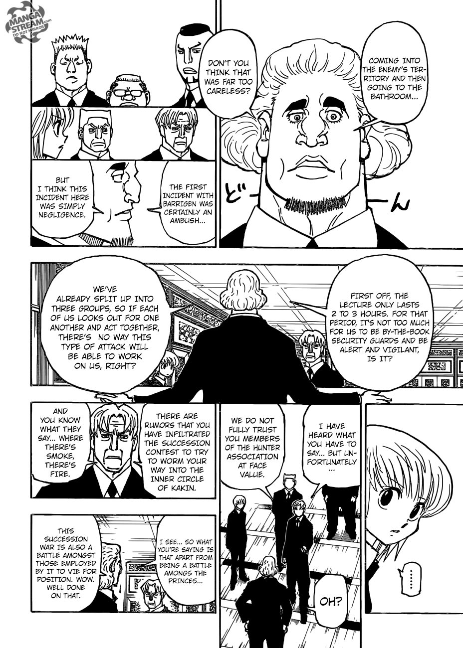 Hunter X Hunter Chapter 376 page 6 - Chapter 376: Determination