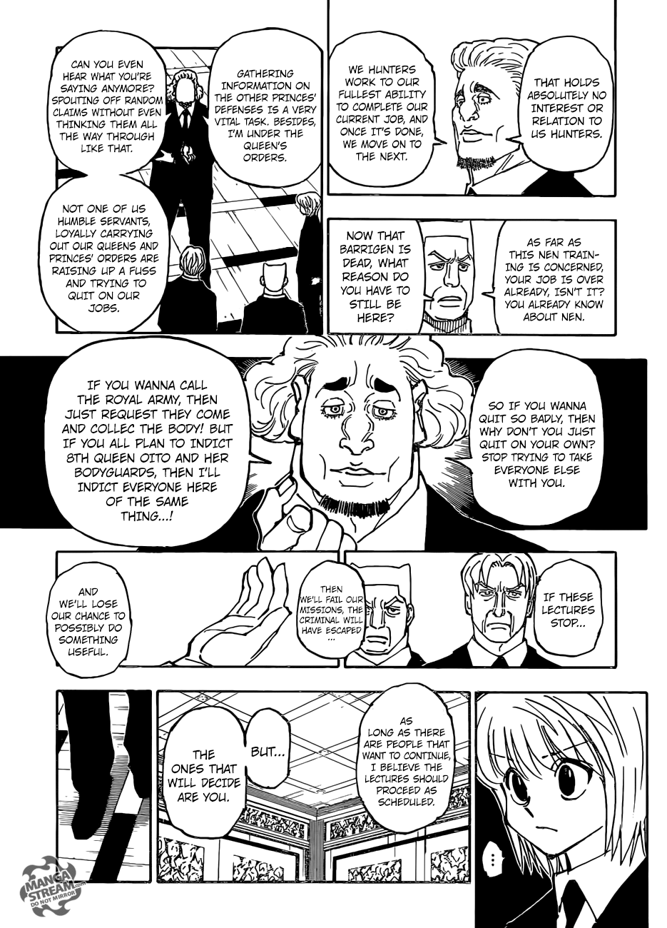 Hunter X Hunter Chapter 376 page 7 - Chapter 376: Determination