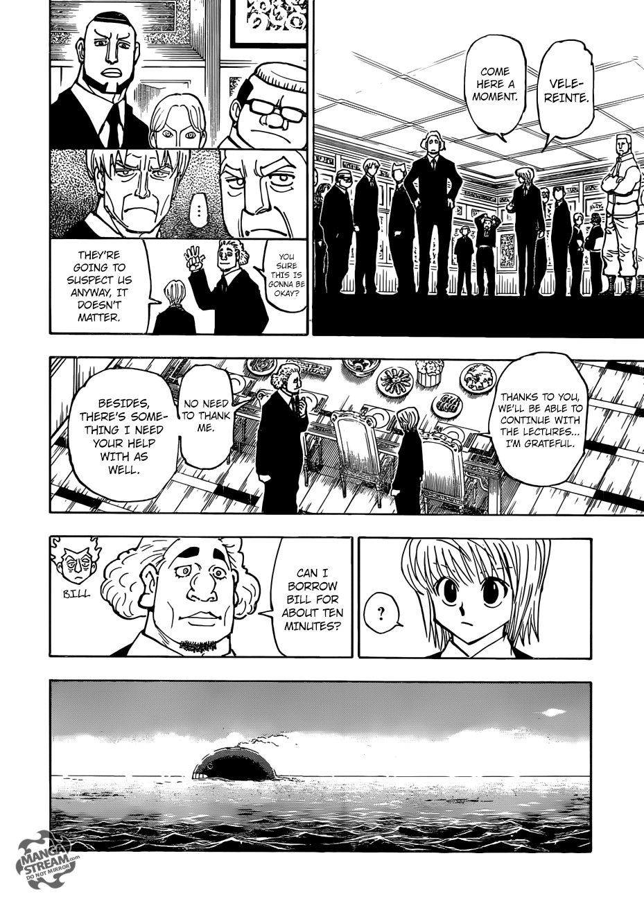 Hunter X Hunter Chapter 376 page 8 - Chapter 376: Determination