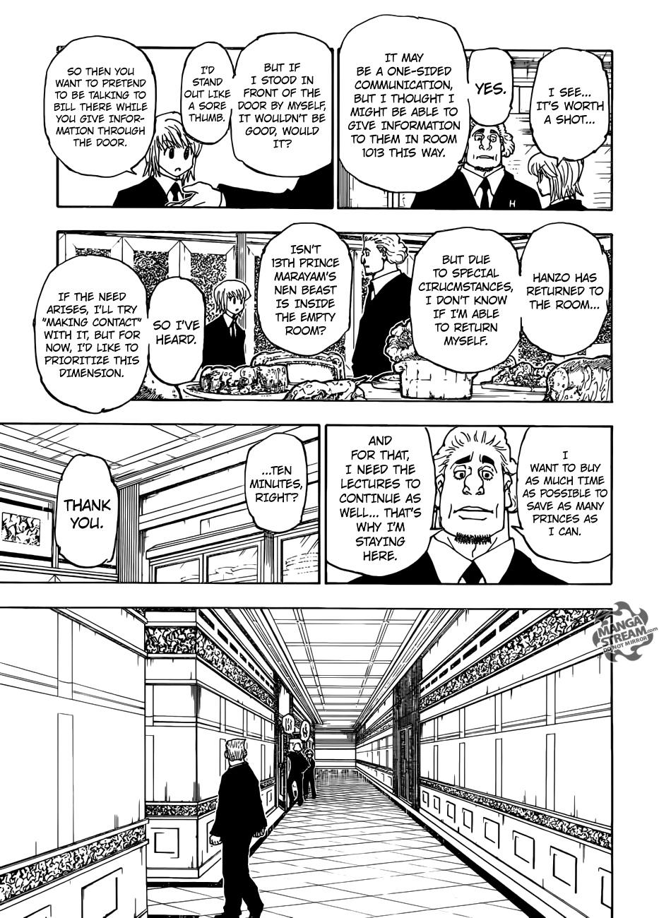Hunter X Hunter Chapter 376 page 9 - Chapter 376: Determination