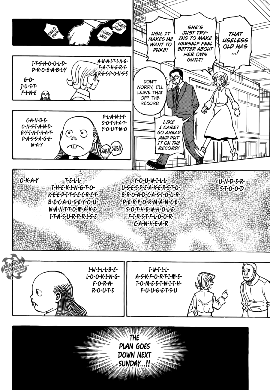 Hunter X Hunter Chapter 377 page 2 - Chapter 377: Scheme