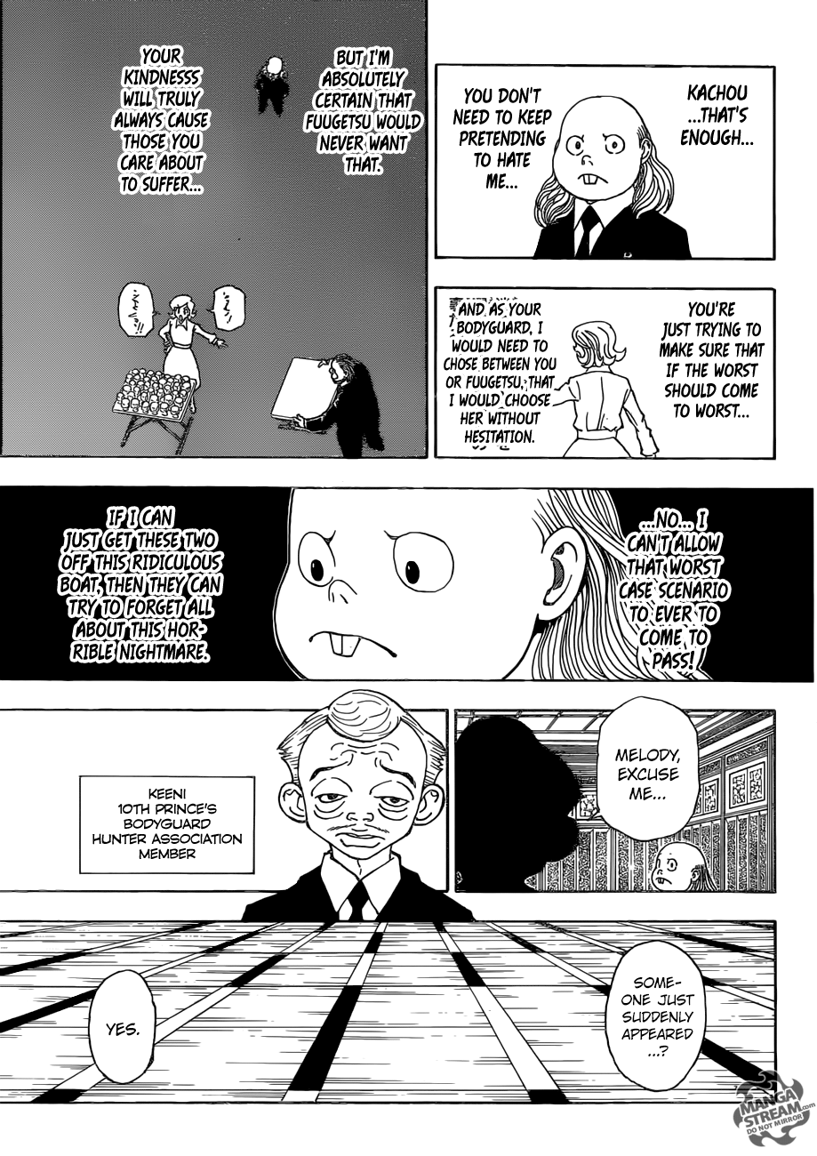 Hunter X Hunter Chapter 377 page 3 - Chapter 377: Scheme
