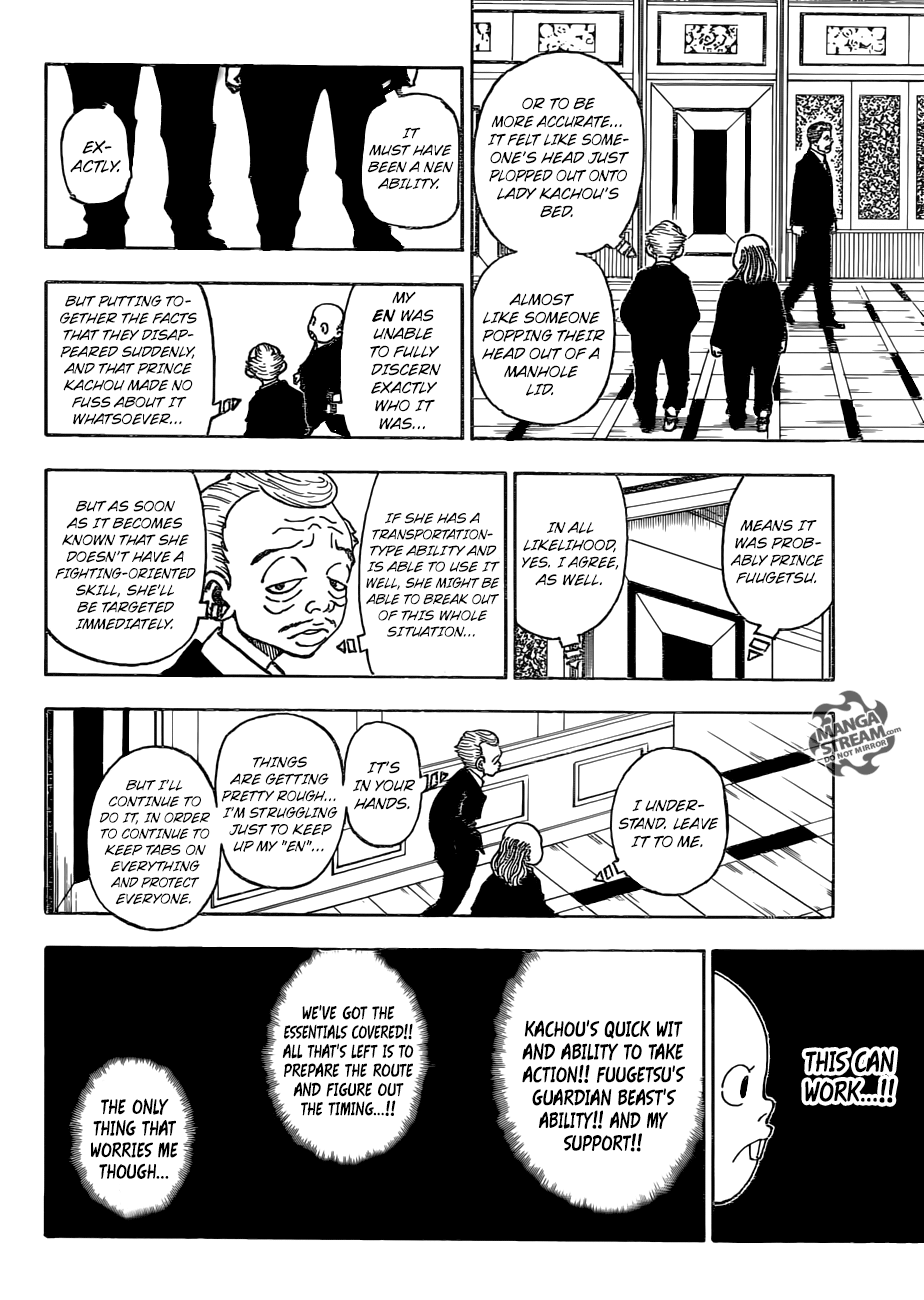 Hunter X Hunter Chapter 377 page 4 - Chapter 377: Scheme