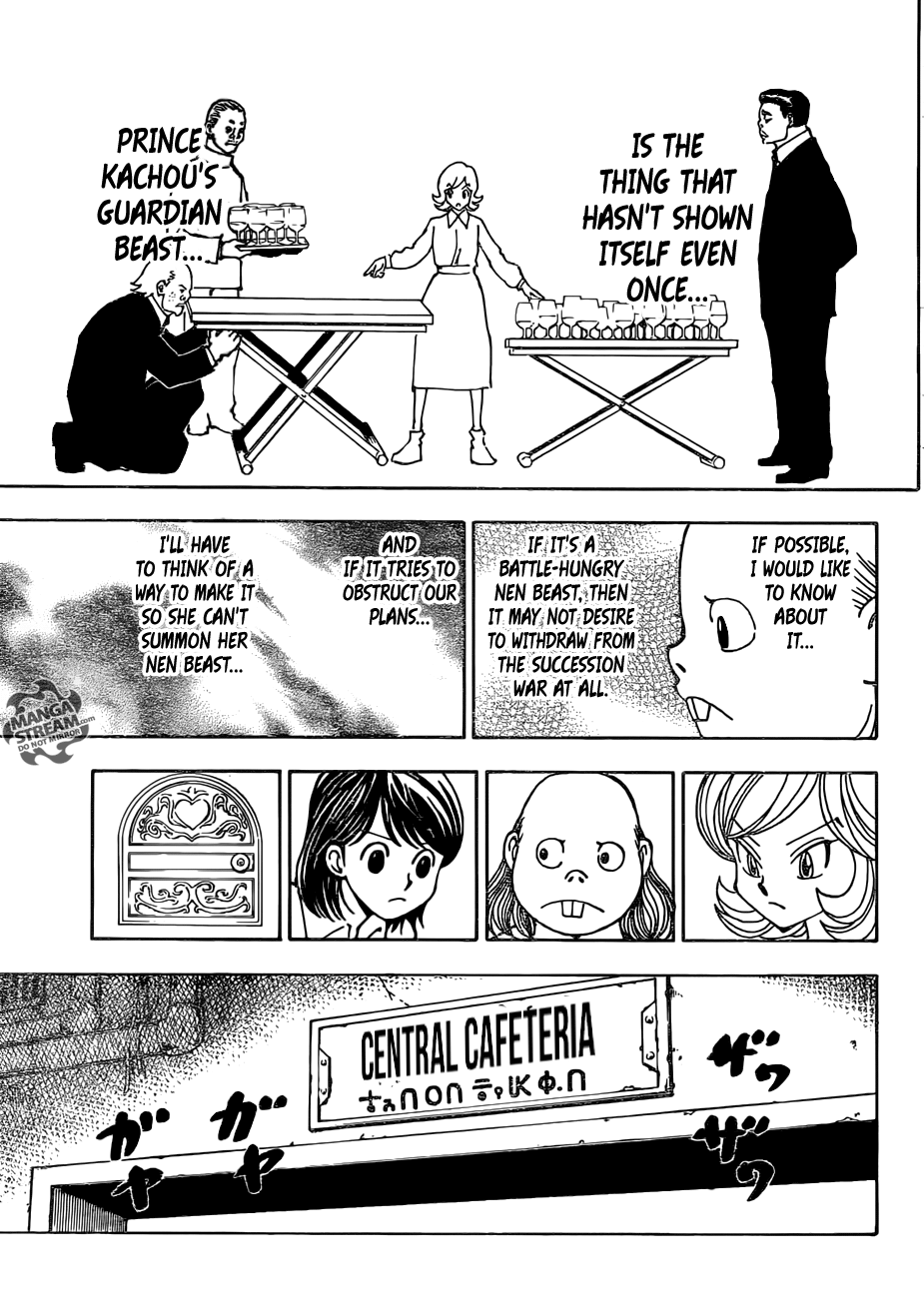 Hunter X Hunter Chapter 377 page 5 - Chapter 377: Scheme