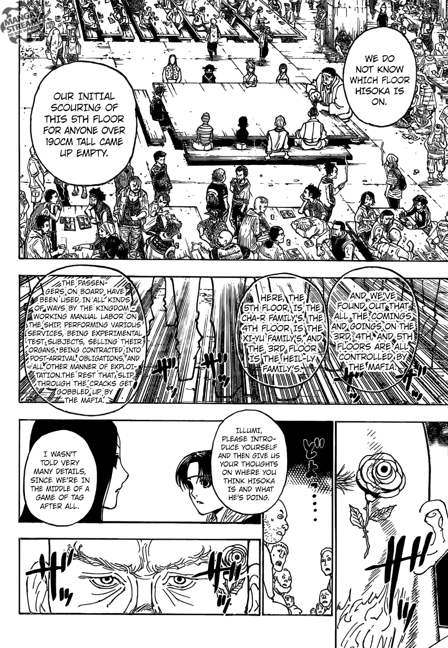 Hunter X Hunter Chapter 377 page 7 - Chapter 377: Scheme