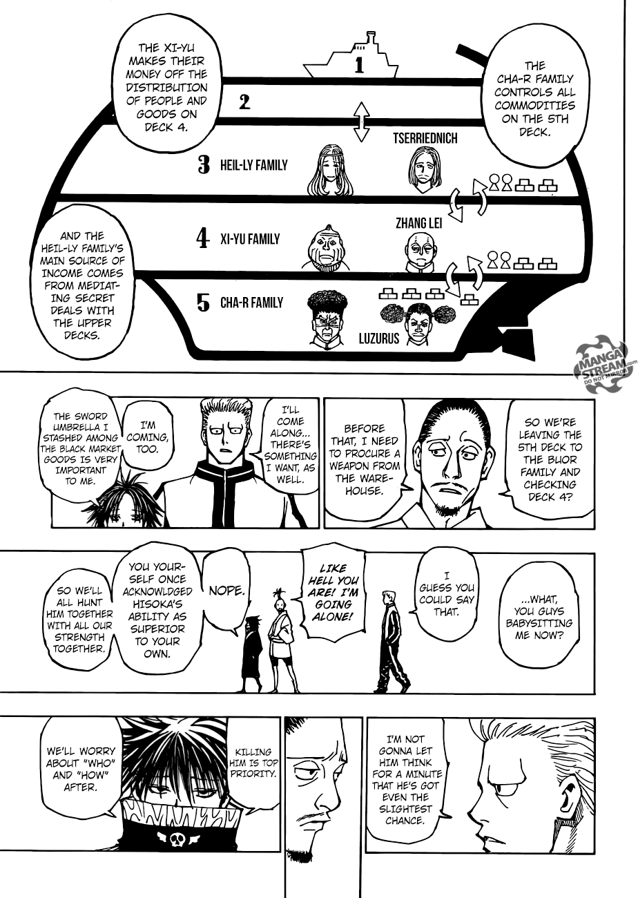 Hunter X Hunter Chapter 378 page 13 - Chapter 378: Balance