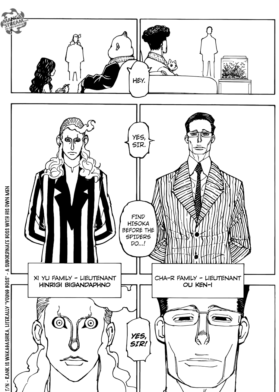 Hunter X Hunter Chapter 378 page 4 - Chapter 378: Balance