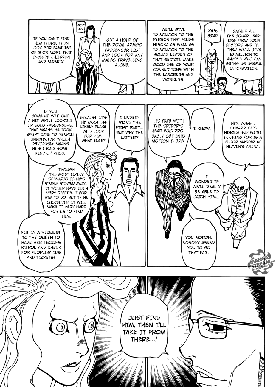 Hunter X Hunter Chapter 378 page 5 - Chapter 378: Balance