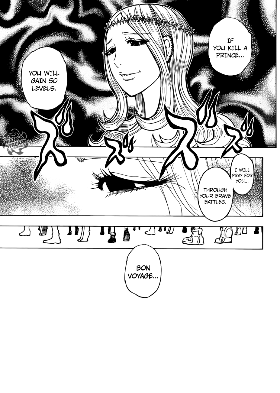 Hunter X Hunter Chapter 378 page 9 - Chapter 378: Balance