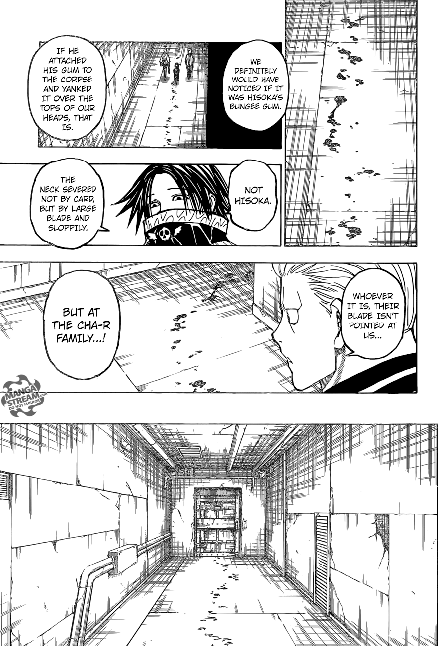 Hunter X Hunter Chapter 379 page 11 - Chapter 379: Collaboration