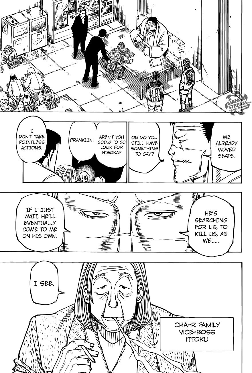 Hunter X Hunter Chapter 379 page 15 - Chapter 379: Collaboration
