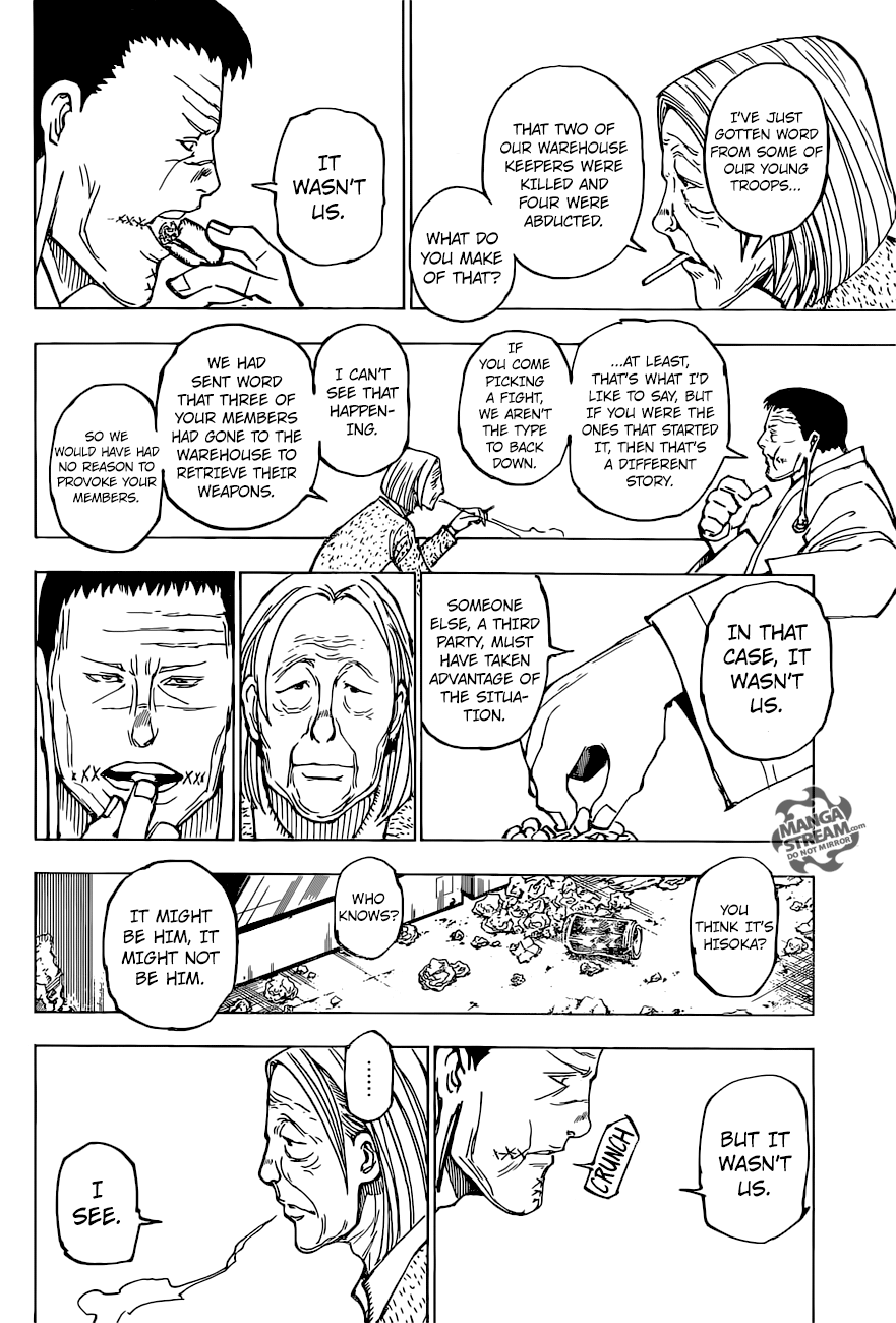 Hunter X Hunter Chapter 379 page 16 - Chapter 379: Collaboration