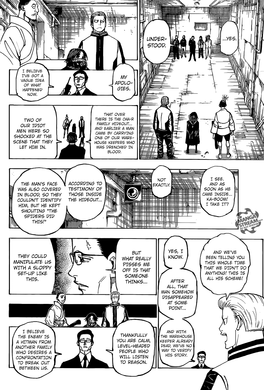 Hunter X Hunter Chapter 379 page 18 - Chapter 379: Collaboration