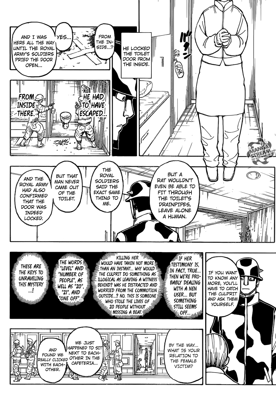 Hunter X Hunter Chapter 379 page 4 - Chapter 379: Collaboration