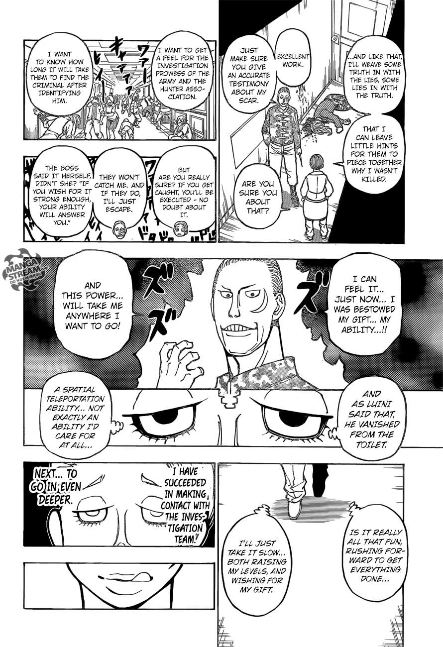 Hunter X Hunter Chapter 379 page 6 - Chapter 379: Collaboration