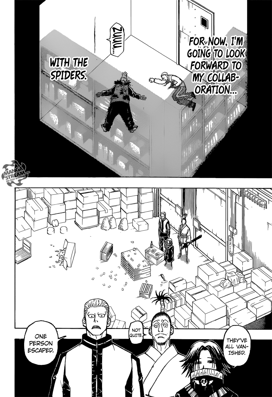 Hunter X Hunter Chapter 379 page 8 - Chapter 379: Collaboration