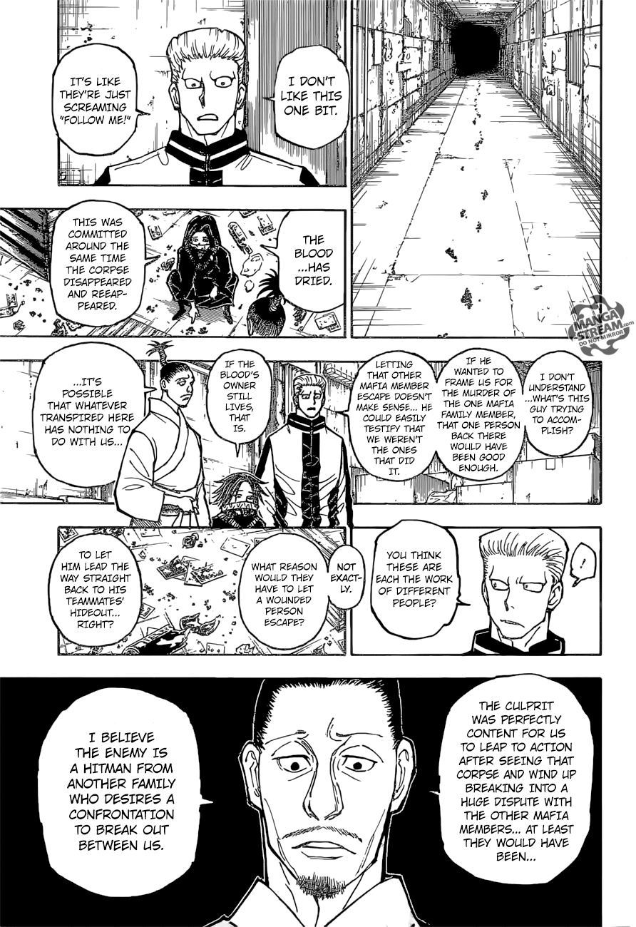 Hunter X Hunter Chapter 379 page 9 - Chapter 379: Collaboration